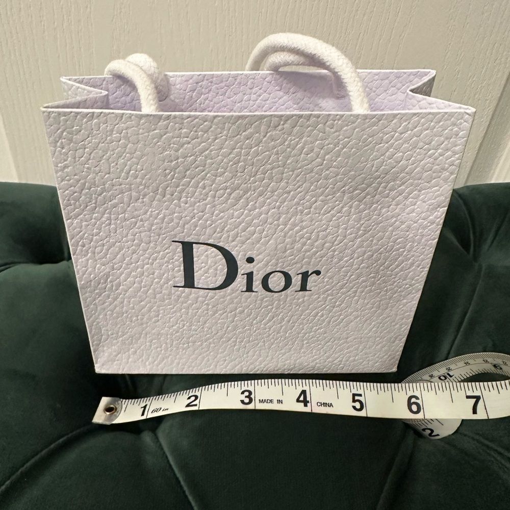 Dior shopping bag